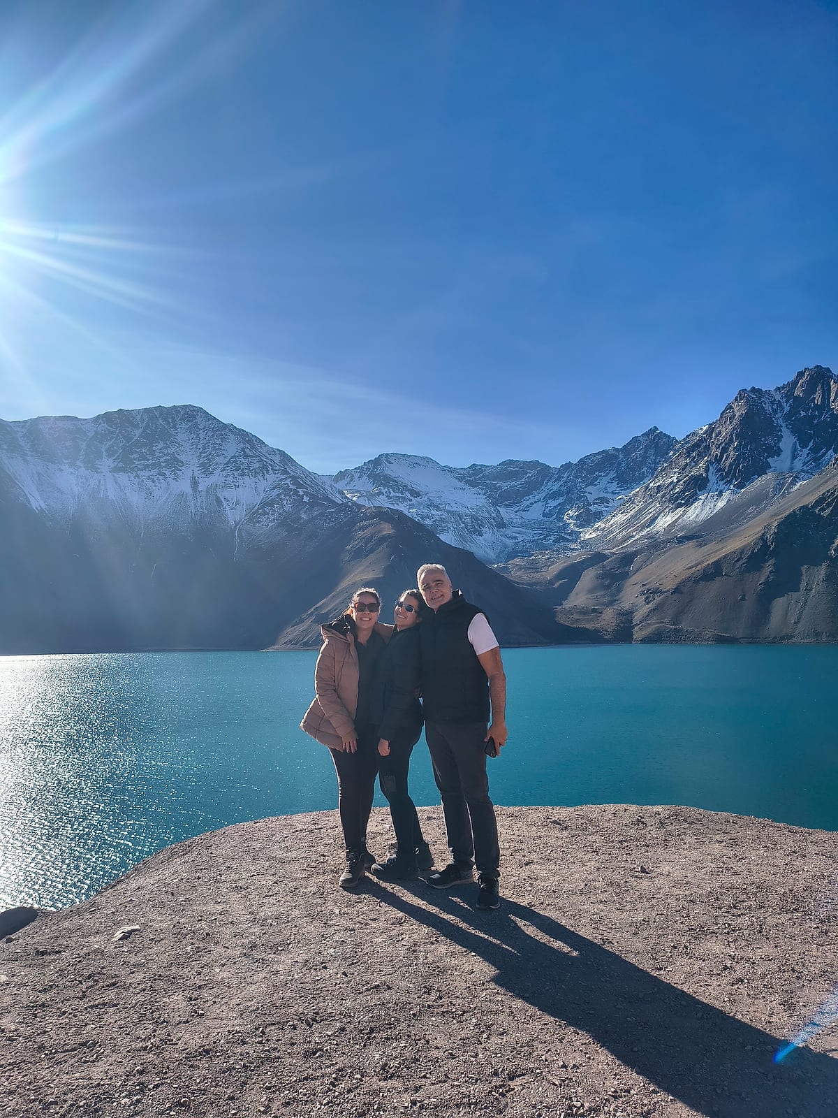 Ana María en el Embalse El Yeso · Cajón del Maipo (foto 4 de 10)