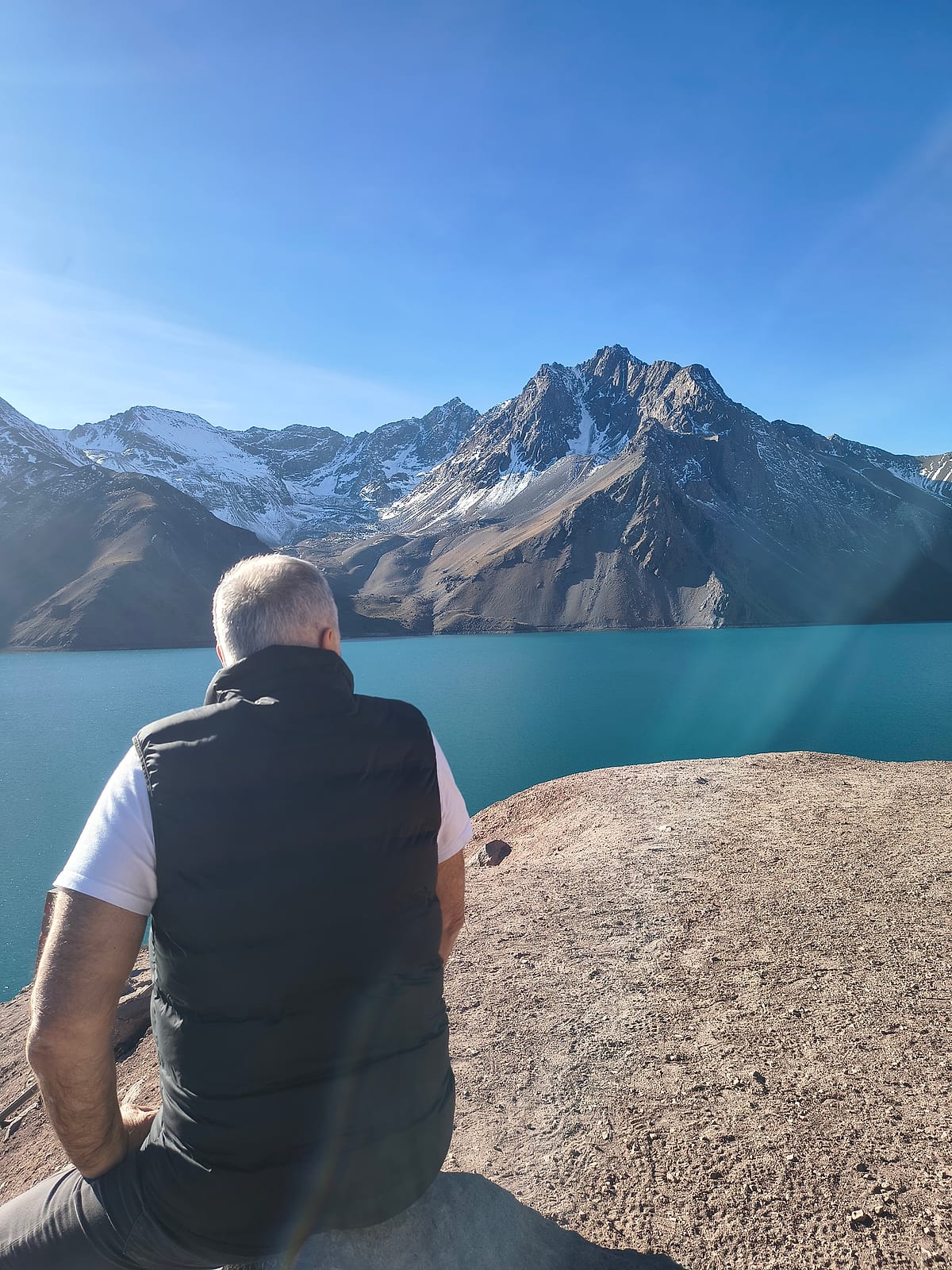 Ana María en el Embalse El Yeso · Cajón del Maipo (foto 7 de 10)