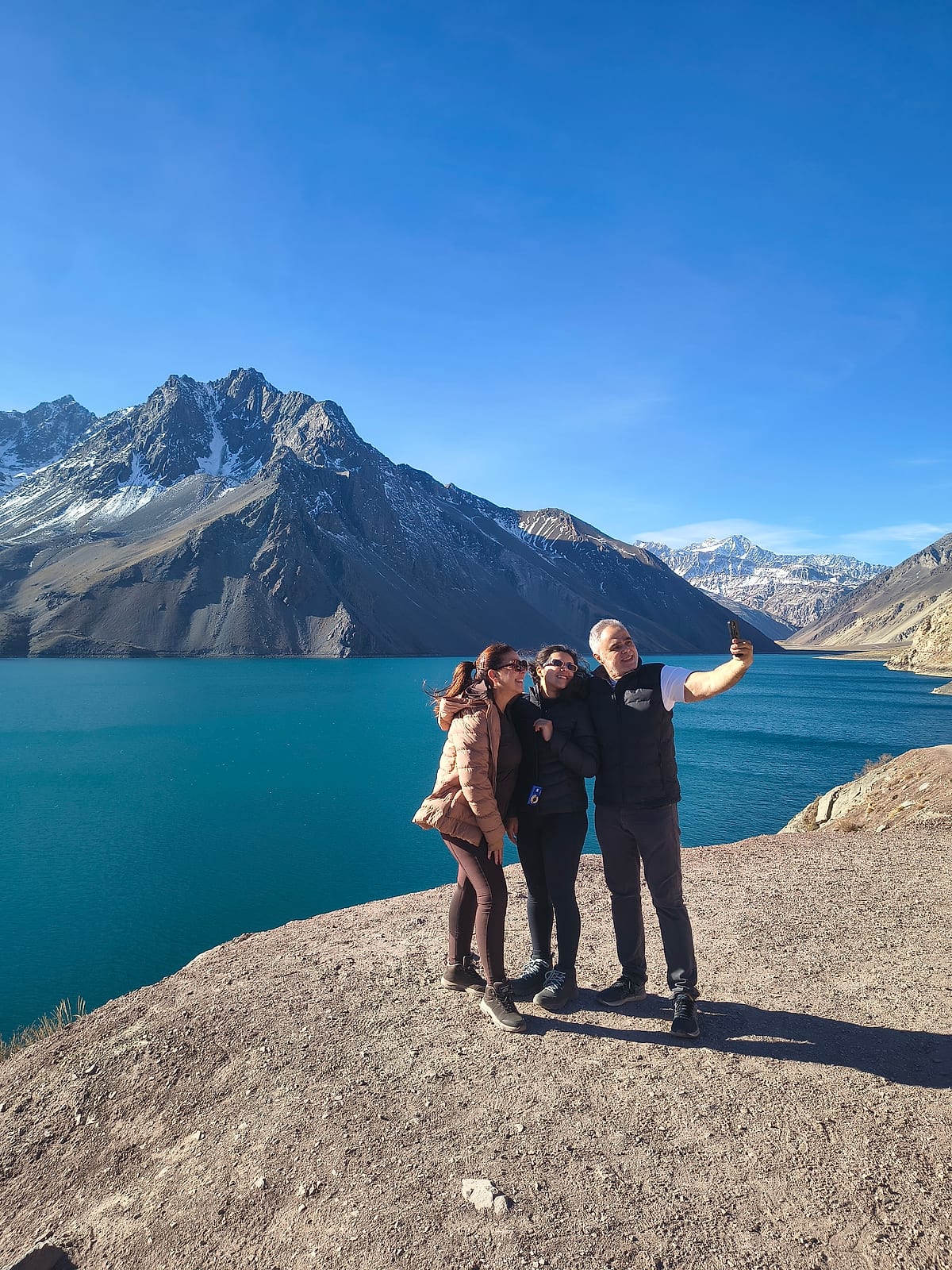 Ana María en el Embalse El Yeso · Cajón del Maipo (foto 8 de 10)