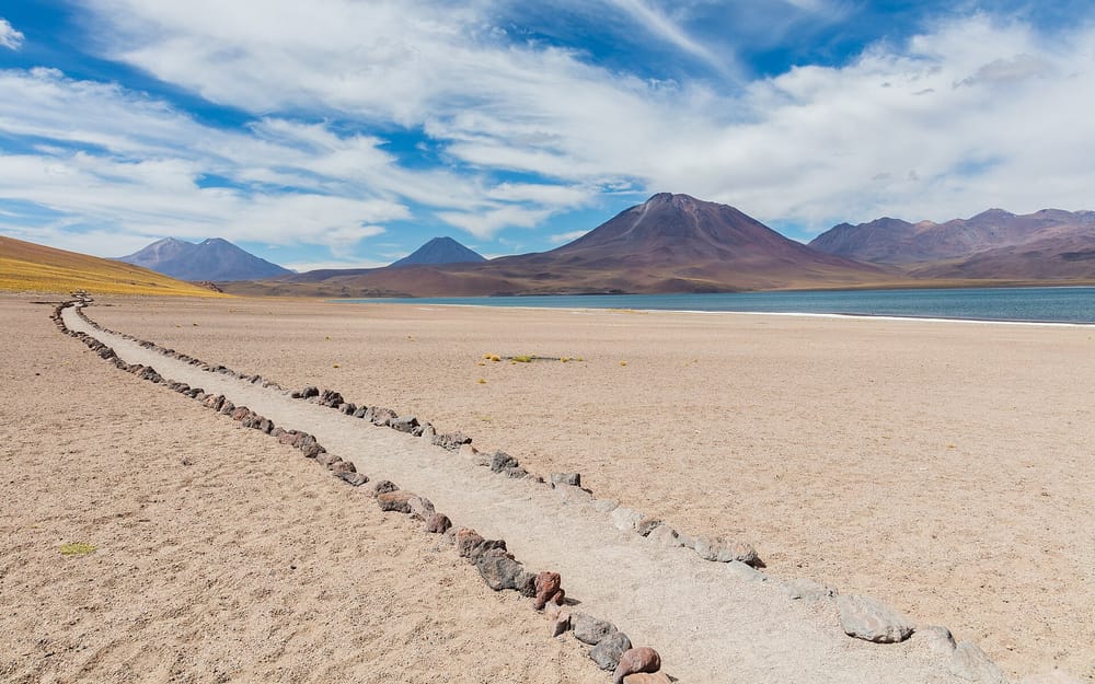 Laguna Miscanti en las lagunas altiplánicas de Atacama · Tourevo
