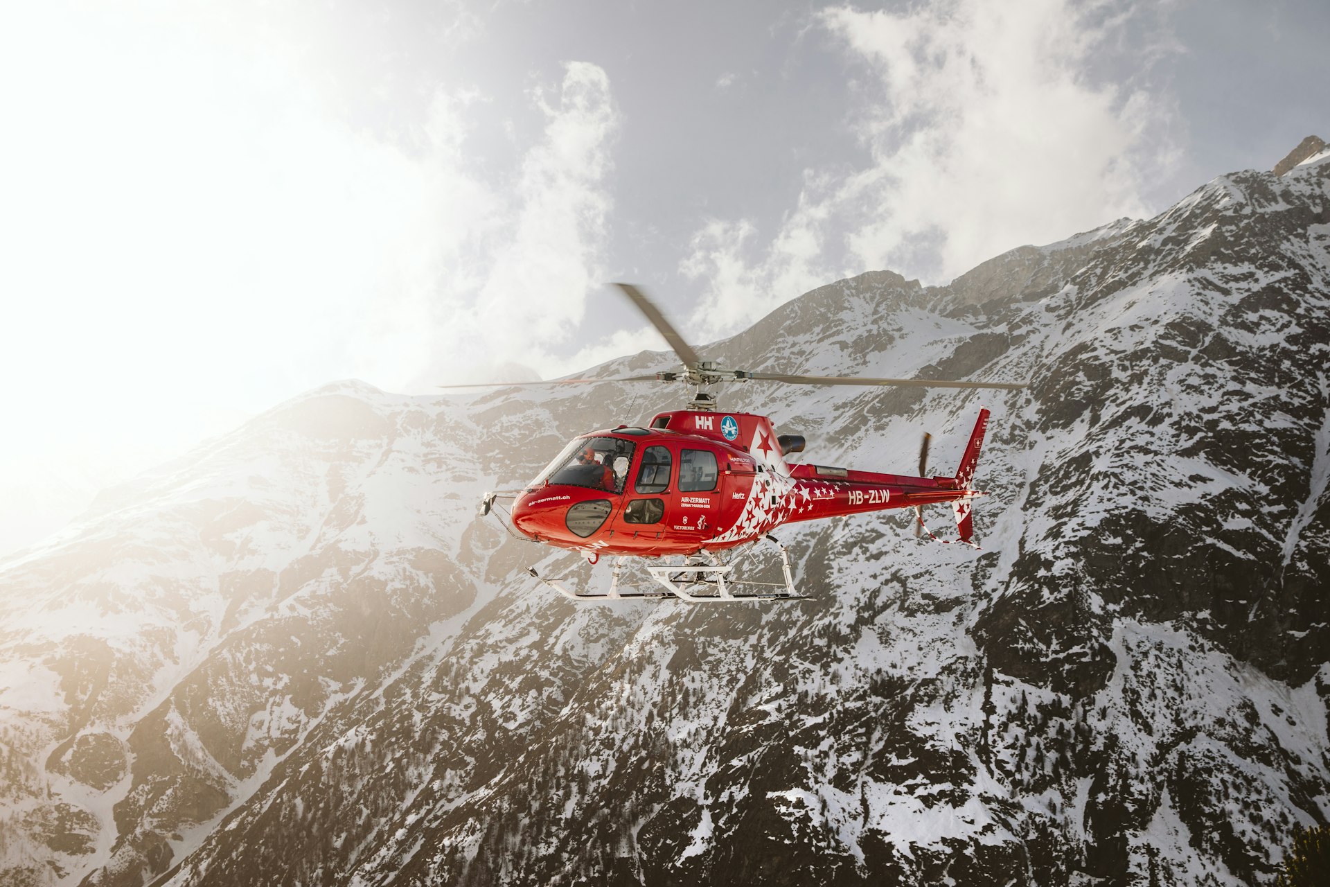 Valle Nevado en Helicóptero